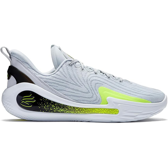 Кросівки баскетбольні чоловічі Under Armour Curry 12 EXTL, сірий, чорний, білий (47.5 EU, Halo Grey Black)