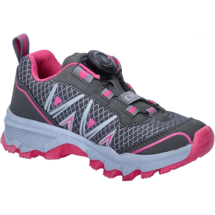 Дитячі трекінгові черевики CMP AKSA FITGO Fast (34 EU, сірий, фуксія)