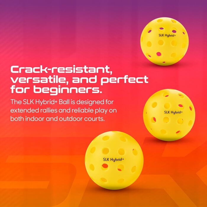 Набір пікбол-ракетки Selkirk Sport SLK 2 шт. | Зроблені в США | Виберіть Selkirk SLK Neo Graphite, SLK Neo Fiberglass або Selkirk Atlas | Червоний та синій | З скловолокна