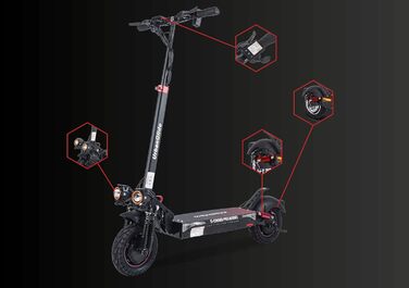 Електросамокат Urban Glide eCross XL — позашляховий, великий розмір