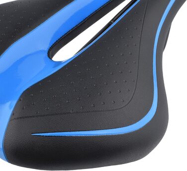 Сідло для гірського велосипеда Robuster, чорно-синій