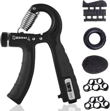 Набір для тренування кисті та пальців, регульоване навантаження 5-60 кг, для спортсменів та відновлення