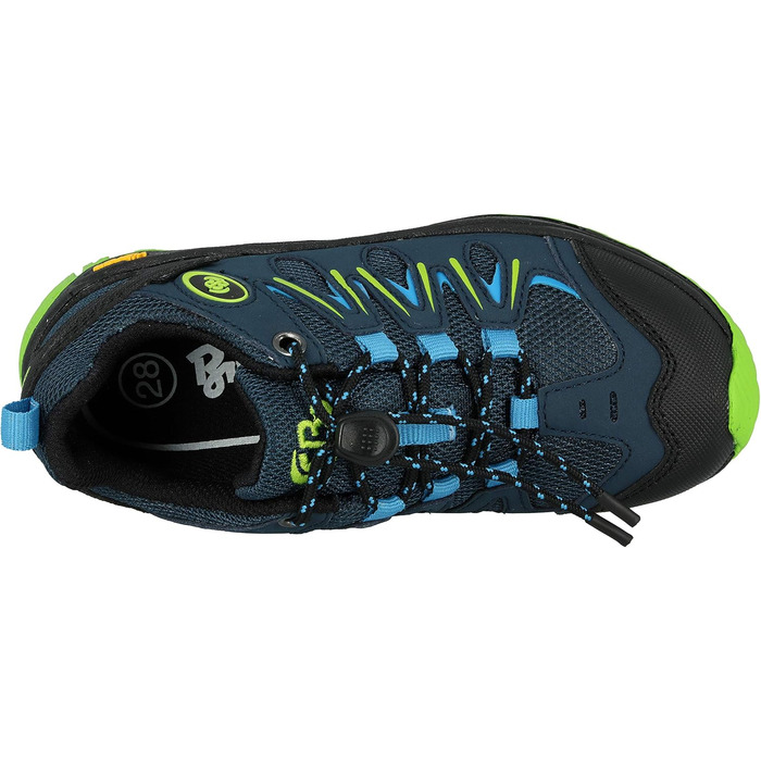 Дитячі трекінгові кросівки Brütting Expedition для хлопчиків та дівчаток, 35 EU, темно-синій, блакитний