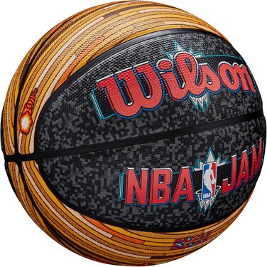 Баскетбольний м’яч Wilson NBA Jam для вулиці, розмір 7