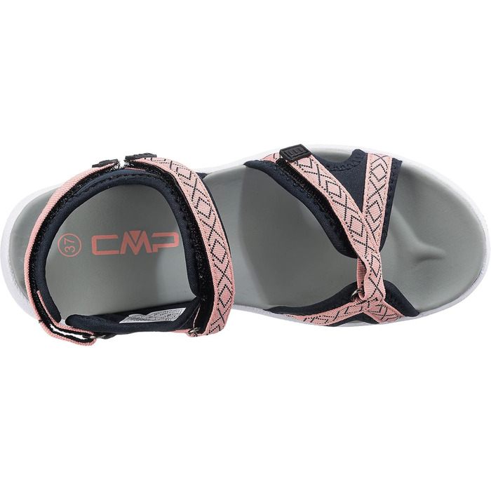 Жіночі трекінгові сандалії CMP Almaak, блакитно-персиковий, 39 EU