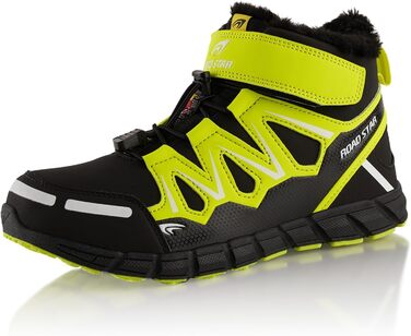 Черевики для піших прогулянок для жінок та чоловіків, теплі зимові черевики, розмір 42 EU, жовтий та чорний