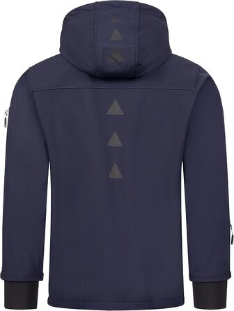 Чоловіча куртка Rock Creek Softshell Outdoor H-127 водонепроникна для активного відпочинку, темно-синя (розмір 5XL)