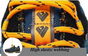 Чоловічі туристичні черевики Sanang Outdoor для піших прогулянок, альпінізму, полювання та трекінгу (сірий, 41 EU)