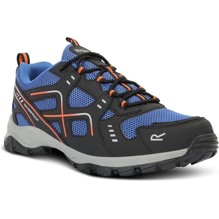 Чоловічі трекінгові черевики Regatta Vendeavour, водонепроникні, блакитні (39 EU)