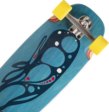 Лонгборд Loaded Boards Ballona, комплект: колеса Otang Fat Free 86a, траки Paris 150мм 50°