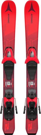Дитячі гірські лижі ATOMIC REDSTER J2 80 см + кріплення C 5 GW 23/24, червоні, карвінгові
