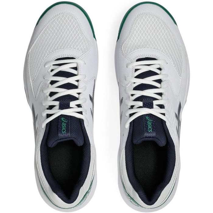 Тенісні кросівки ASICS Dedicate 8 Clay Mann Blau Weiß (39 EU, White Midnight)