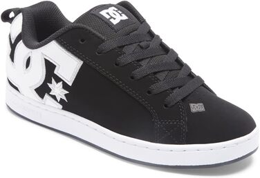 Кросівки DC Shoes Court Graffik для жінок, чорно-білі, розмір 37.5 EU