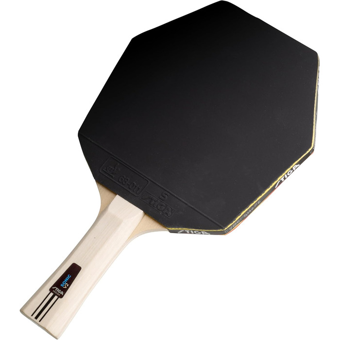 Набір для настільного тенісу STIGA Sonic V2 – 2 ракетки Cybershape, 3 м'ячі, ITTF, для початківців, сімейний