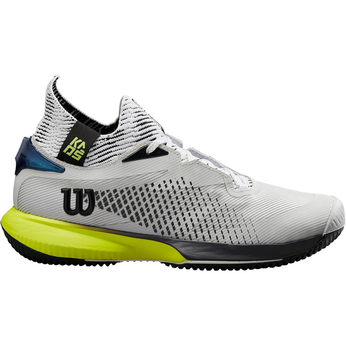 Тенісне взуття Wilson KAOS Rapide SFT для чоловіків, 44.5 EU, Pearl Blue/Black/Safety Yellow