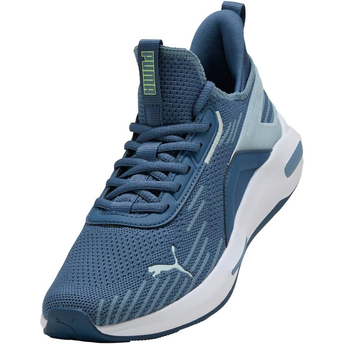 Кросівки PUMA Softride Enzo 5 Hype для міста та бігу, 38 EU, темно-синій/блакитний/світло-блакитний