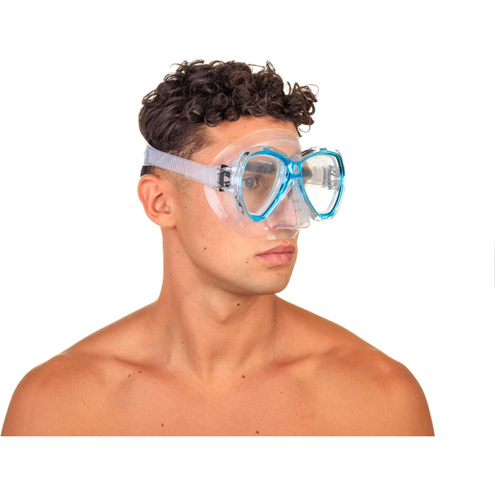 Набір для снорклінгу SEAC Tris: маска Elba, ласти ALA, трубка Tribe. Підходить для дорослих та дітей.