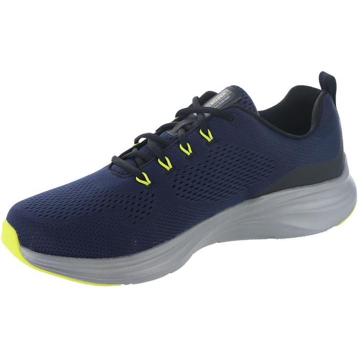 Чоловічі кросівки Skechers Vapor Foam, 43 EU, Navy Mesh Synthetic Lime Trim