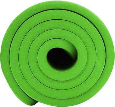 Килимок для йоги SportVida з нековзким покриттям, NBR, 180 x 60 x 1,5 см - для дому та занять спортом