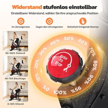 Велотренажер Dripex: стабільний, комфортний, з тримачем для планшету, до 150 кг, для дому