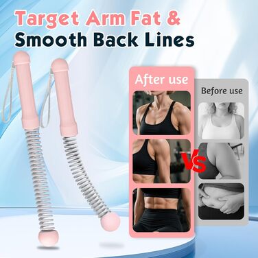 Битва-мотузка TOGETDREAM без мотузки, регульована, для тренування всього тіла, спалювання жиру, кардіо та силових тренувань, рожева