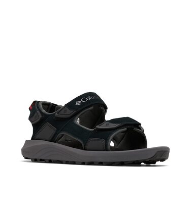 Columbia Trailstorm Hiker 3 Strap: Чоловічі трекінгові сандалі, чорно-сірі, 41 EU