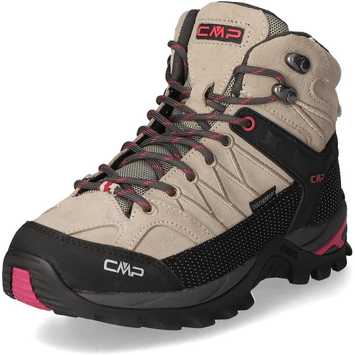 Жіночі трекінгові черевики CMP Rigel Mid Wmn Wp, білий, 38 EU