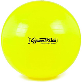 PEZZI Гімнастичний м'яч 'Fluo' Pezziball, флуоресцентний жовтий, 42 см