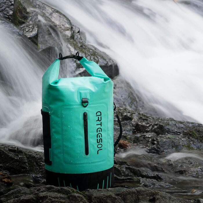 Водонепроникний рюкзак Blackace Arteesol Dry Bag 20L/30L/40L/45L для каякінгу, кемпінгу, трекінгу та водних видів спорту (М'ята, 30L)