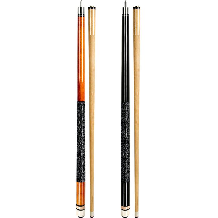 AKLOT Pool Queue: професійні кийки для більярдного столу з канадського клена, 58 дюймів, 18-21 oz, 2 шт.