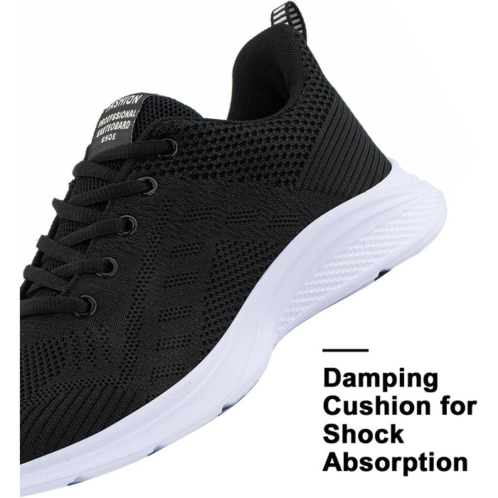 Жіночі кросівки Hitmars для бігу та фітнесу: зручні, з амортизацією, для занять спорту та прогулянок. Розміри EU 36-46, кольори: чорний, рожевий, червоний, помаранчевий, фіолетовий