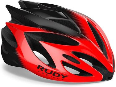 Велосипедні окуляри Rudy Project Rush, червоно-чорні, розмір L (59-62 см)