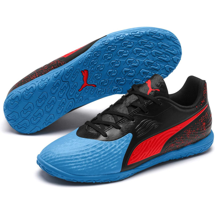 Дитячі футбольні бутси PUMA ONE 19.4 IT Jr (35 EU, Синій)