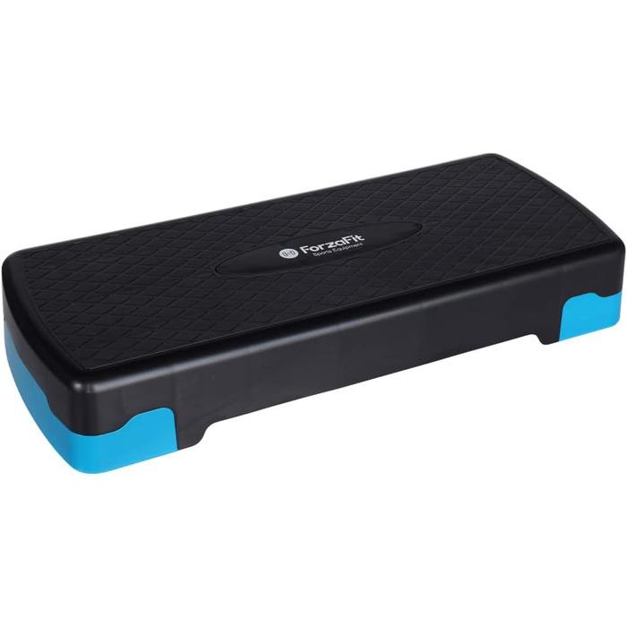 Степпер для аеробіки ForzaFit - регульований, чорний