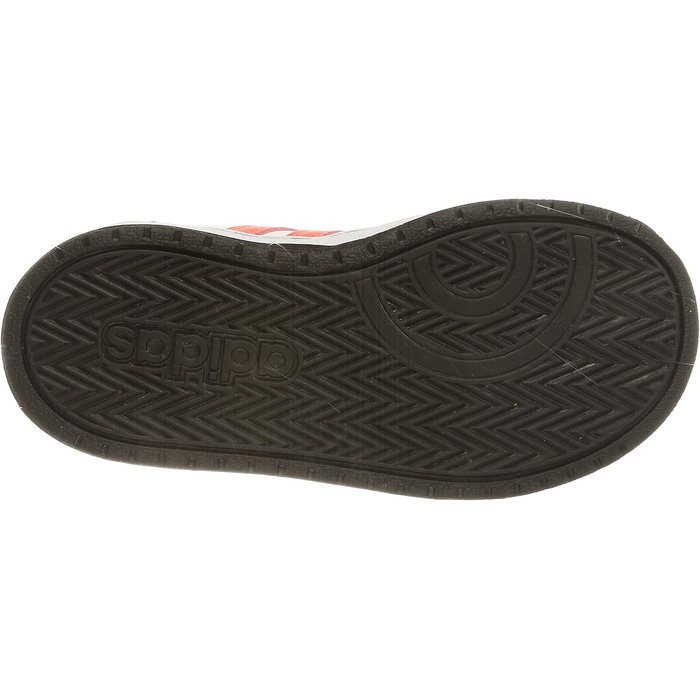 Кросівки баскетбольні adidas Hoops 2.0 CMF C (26 EU, білий/червоний/чорний)