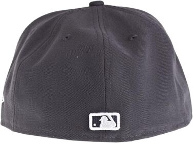 Кепка New Era New York Yankees 59fifty MLB Basic чорний/білий (58.7, Graphite/Weiss)