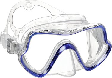 Маска для дайвінгу Mares Pure Vision, універсальний розмір, синя