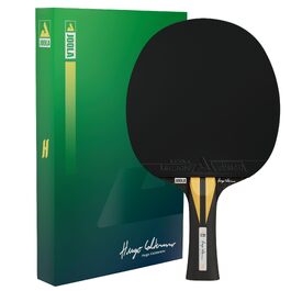 Професійна ракетка для настільного тенісу JOOLA Infinity Carbon Hugo Calderano, ITTF сертифікована, Zyramid/GL, червоний/чорний