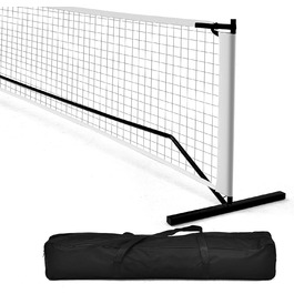 Набір для піклболу GYMAX з металевим каркасом, 6.7 м, з сумкою, вологостійкий, для тренувань у саду, на пляжі та задньому дворі