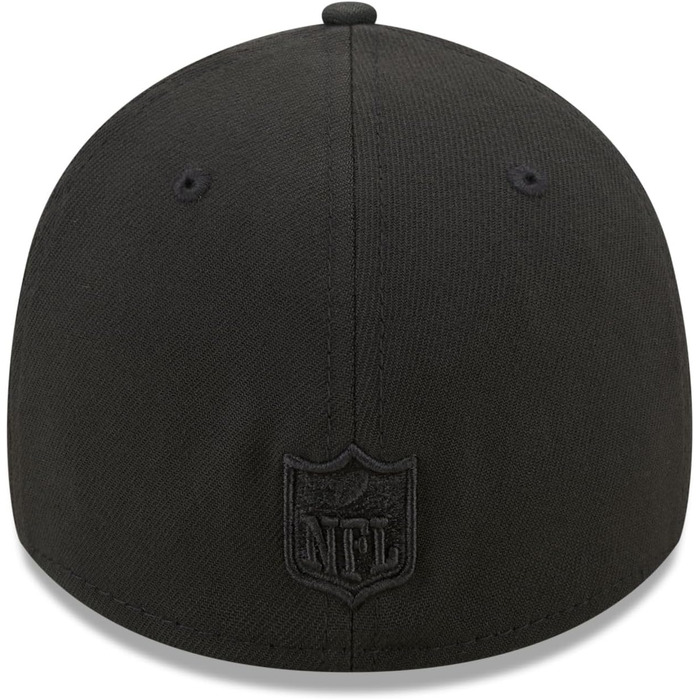 Кепка New Era 39Thirty Stretch-Fit з логотипами NFL, чорна, S-XL