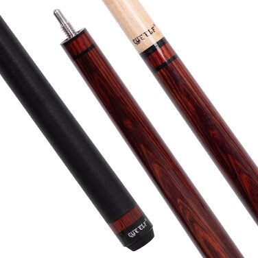 Більярдний кий CUEELF для брейків, 652 г, 3 частини, тверда зелена бакелітова вершина, лаковане дерево