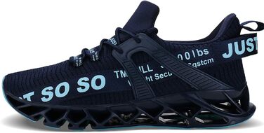 Чоловічі кросівки для бігу Wonesion, спортивне взуття, дихаючі, з антиковзкою підошвою, розмір 44 EU, блакитні