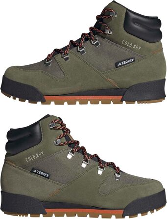 Черевики для хайкінгу adidas Terrex Snowpitch Cold.RDY (40 EU, Olive Strata Bronze Strata Orange)