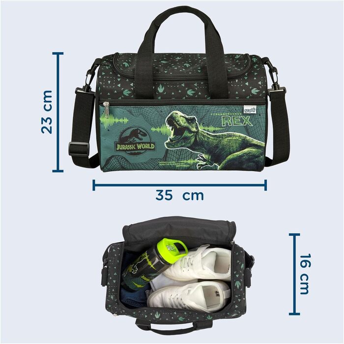 Спортивна сумка для дітей Scooli, унісекс, зелена