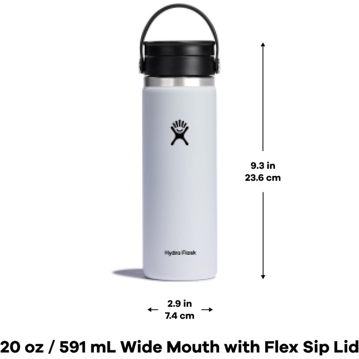 Термобутилка Hydro Flask з кришкою Flex-Sip, 590 мл, зелена (ялина)