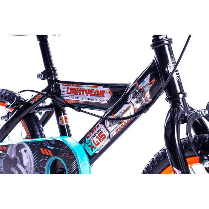 Дитячий велосипед Huffy Disney Lightyear 16 дюймів, чорний