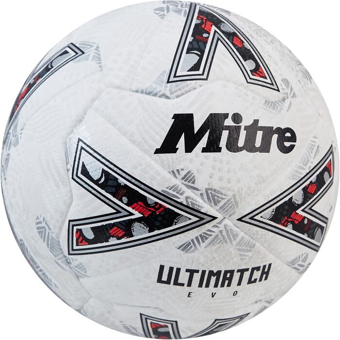 Футбольний м'яч Mitre Ultimatch з підвищеною точністю, міцністю та контролем