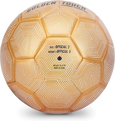 М'яч для футболу SKLZ Golden Touch, розмір 3, з обтяженням