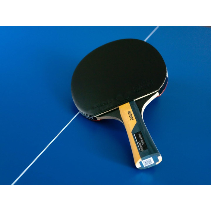 Ракетка для настільного тенісу Butterfly Timo Boll Carbon з сертифікованим покриттям Wakaba (2.0 мм), професійна серія ITTF