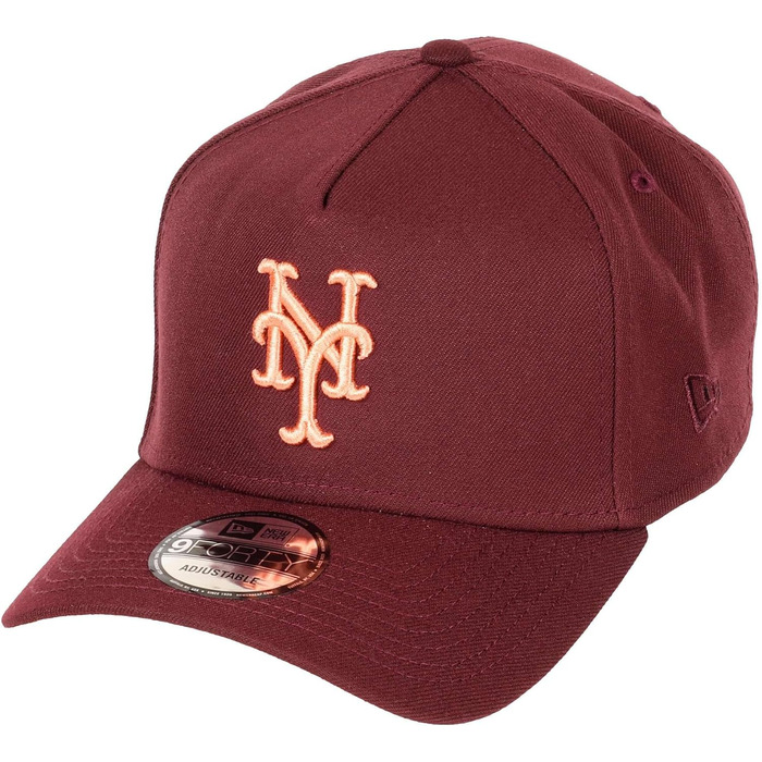 Кепка New Era MLB Бейсболка з логотипом команди New York Mets 9Forty A-Frame Snapback, універсальний розмір